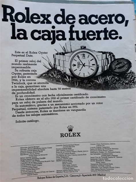 rolex xartel de sanra letea